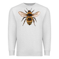 Oatmeal Heather bee Premium Sweatshirt - Artiststas