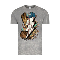 Cloud Rock Lightning bolt Baseball Vintage Tee - HowdyJamesFarm