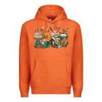 Carrot indian headdress coffee cups Premium Hoodie - Jasminsmagicworld