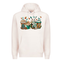 Pale Pink indian headdress coffee cups Premium Hoodie - Jasminsmagicworld