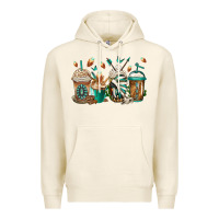 Tofu indian headdress coffee cups Premium Hoodie - Jasminsmagicworld