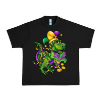Black mardi gras trex Urban Heavy Tee - CowGirlArtShop