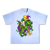 Grape Ice mardi gras trex Urban Heavy Tee - CowGirlArtShop