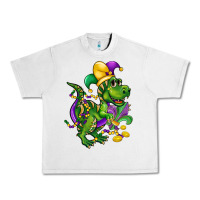 Lunar Rock mardi gras trex Urban Heavy Tee - CowGirlArtShop