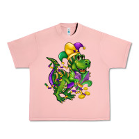 Salmon mardi gras trex Urban Heavy Tee - CowGirlArtShop
