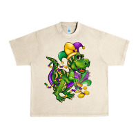 Sandshell mardi gras trex Urban Heavy Tee - CowGirlArtShop