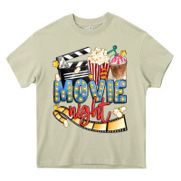 Mossy movie night Heavy Core Tee - Artiststas