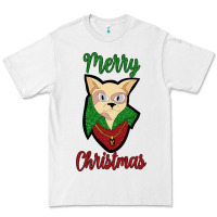White Merry Christmas Cat Premium Tee - Bettercallsaul