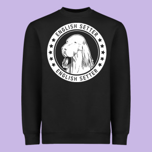 English Setter English Setter Fan Gift Heavyweight Sweatshirt Designed By Trangstudio