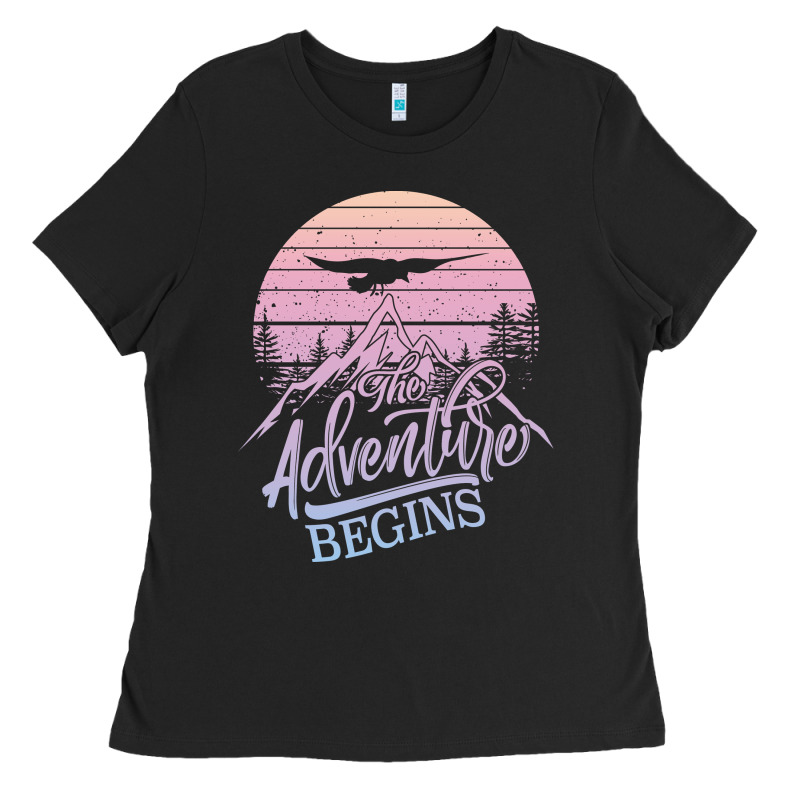 The Adventure Begins Ladies Tee by Bettercallsaul | Teevron