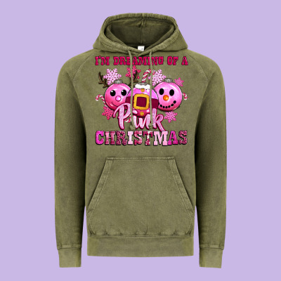 Iam Dreaming Of A Christmas Vintage Hoodie Designed By Cowgirlartshop