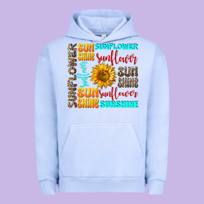 Sunflower Sunshine Urban Hoodie Designed By Adodesignshop