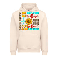 Sandshell sunflower sunshine Urban Hoodie - AdoDesignShop