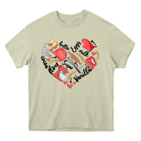 Mossy bake tools heart Heavy Core Tee - Artiststas