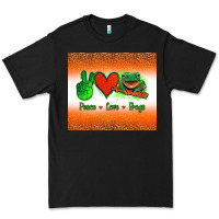 Black peace love frogs Premium Tee - Jasminsmagicworld