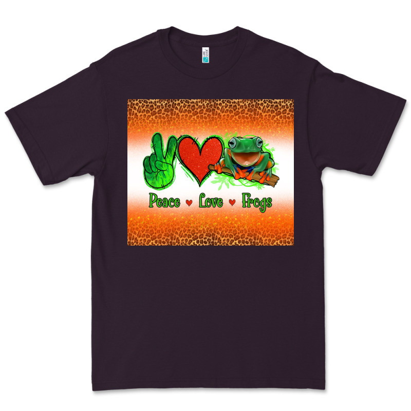 Peace Love Frogs Premium Tee by Jasminsmagicworld | Teevron