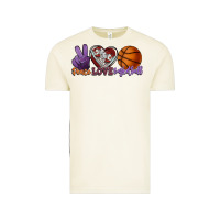 Vintage Arctic Peace love Basketball Vintage Tee - HowdyJamesFarm