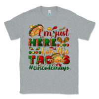 Heather Grey I'm just here for the tacos #cincodemayo Classic Tee - NancyCooperArtShop