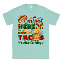 Seafoam I'm just here for the tacos #cincodemayo Classic Tee - NancyCooperArtShop