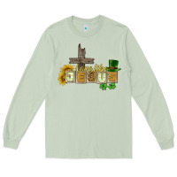 Matcha Love like Jesus St. Patrick's Long Sleeve Tee - CowGirlArtShop