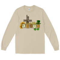 Mushroom Love like Jesus St. Patrick's Long Sleeve Tee - CowGirlArtShop