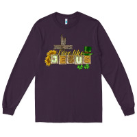 Plum Love like Jesus St. Patrick's Long Sleeve Tee - CowGirlArtShop