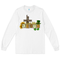 White Love like Jesus St. Patrick's Long Sleeve Tee - CowGirlArtShop