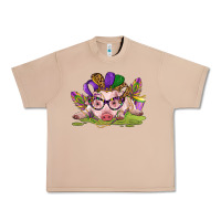Mardi Gras Pig Urban Heavy Tee | Teevron