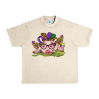 Sandshell mardi gras pig Urban Heavy Tee - CowGirlArtShop