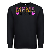 Black western mama of girls Premium Sweatshirt - Artiststas