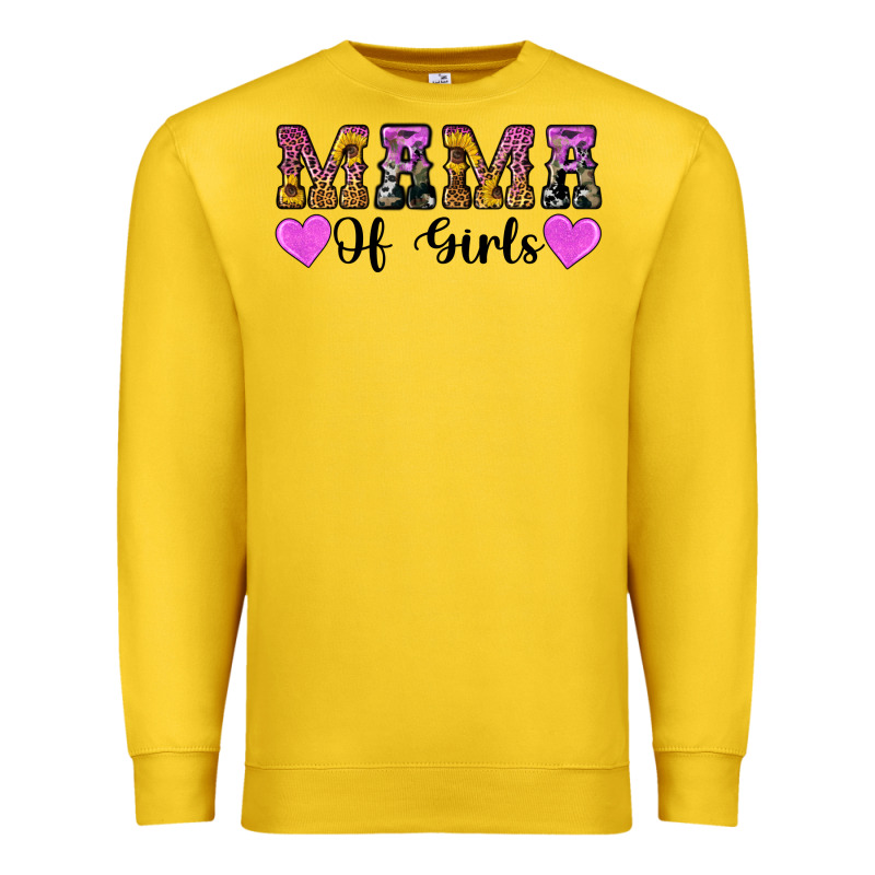 Western Mama Of Girls Premium Sweatshirt by Artiststas | Teevron