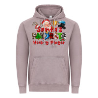 Vintage Zinc santas favorite hockey player Vintage Hoodie - CowGirlArtShop