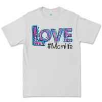 Dove Grey Love Mom Life Premium Tee - Bettercallsaul