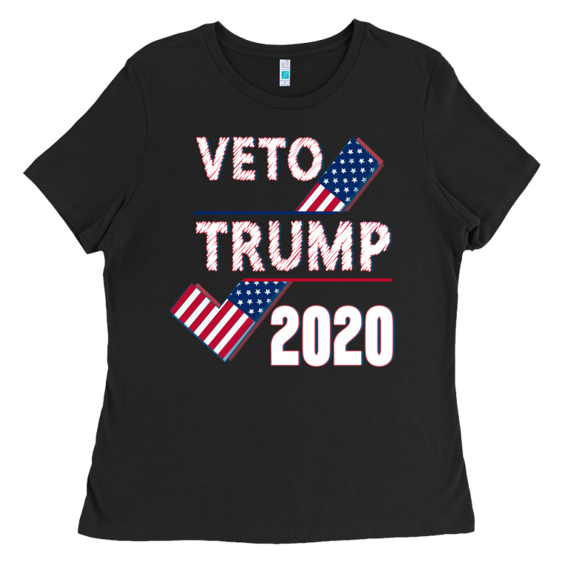 Veto Trump 2020 Ladies Tee by Bettercallsaul | Teevron
