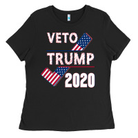 Black Veto Trump 2020 Ladies Tee - Bettercallsaul