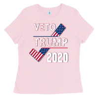 Bubblegum Pink Veto Trump 2020 Ladies Tee - Bettercallsaul