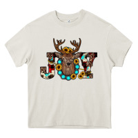 Cream christmas joy Heavy Core Tee - JahusDesignShop