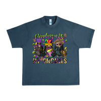Midnight Navy parading with my gnomies Urban Heavy Tee - CowGirlArtShop
