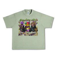 Oil Green parading with my gnomies Urban Heavy Tee - CowGirlArtShop