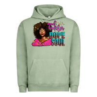 Pigment Oil Green mad hustler dope soul Urban Hoodie - AdoDesignShop