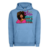 Pigment Pebble Blue mad hustler dope soul Urban Hoodie - AdoDesignShop