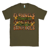 Army Green Flannels Hayrides Pumpkins Classic Tee - texasbilliewilder