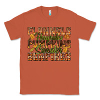 Copper Flannels Hayrides Pumpkins Classic Tee - texasbilliewilder