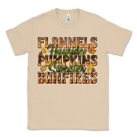 Mushroom Flannels Hayrides Pumpkins Classic Tee - texasbilliewilder