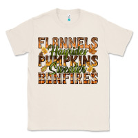 Natural Flannels Hayrides Pumpkins Classic Tee - texasbilliewilder