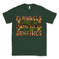 Sports Green Flannels Hayrides Pumpkins Classic Tee - texasbilliewilder