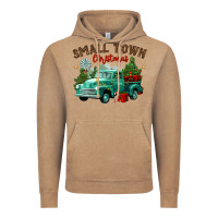 Vintage Coffee small town christmas Vintage Hoodie - CowGirlArtShop