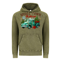 Vintage Olive small town christmas Vintage Hoodie - CowGirlArtShop