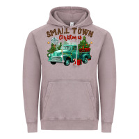 Vintage Zinc small town christmas Vintage Hoodie - CowGirlArtShop