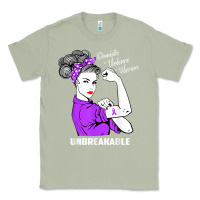 Matcha Domestic Violence Warrior Unbreakable Awareness Gift Classic Tee - minhPixels